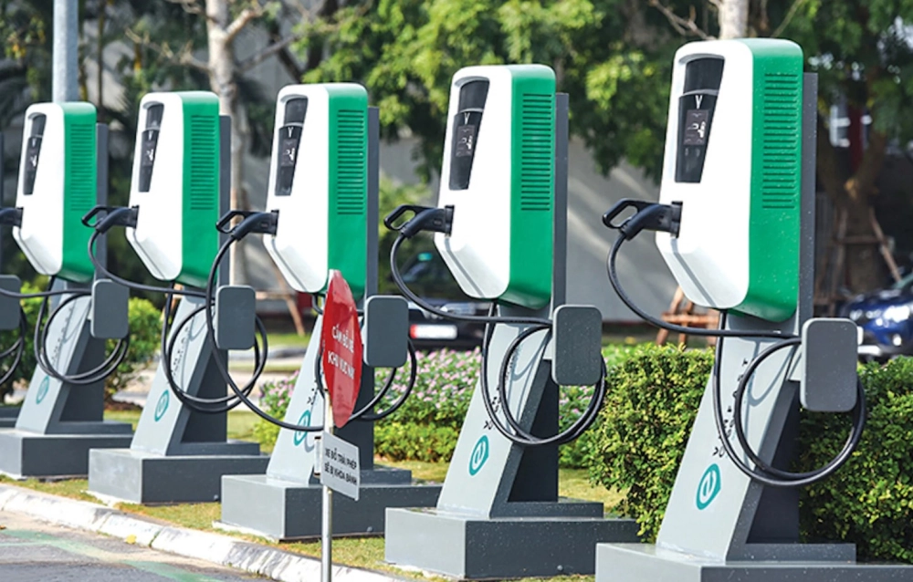 Mạng lưới trạm sạc xe điện đang mở rộng